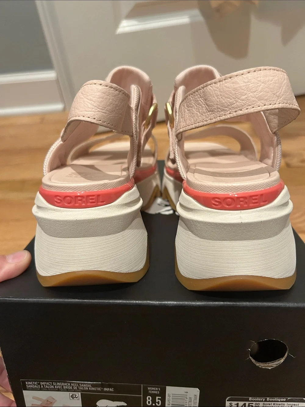 Sorel platform sandals